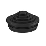 BETTERMANN Kabeleinsteckstutzen IP54 sw EDS M25 SW 25mm 0-22mm hfr abschneid