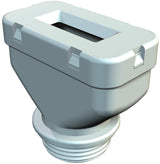 BETTERMANN Kabelverschraubung M32 PE ger 106 FL M32 12 35 stgr 13mm IP31 unbeh