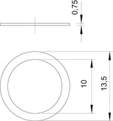 BETTERMANN Flachdichtring Metall M9 PG BETTERMANN Druckring mechanical seal