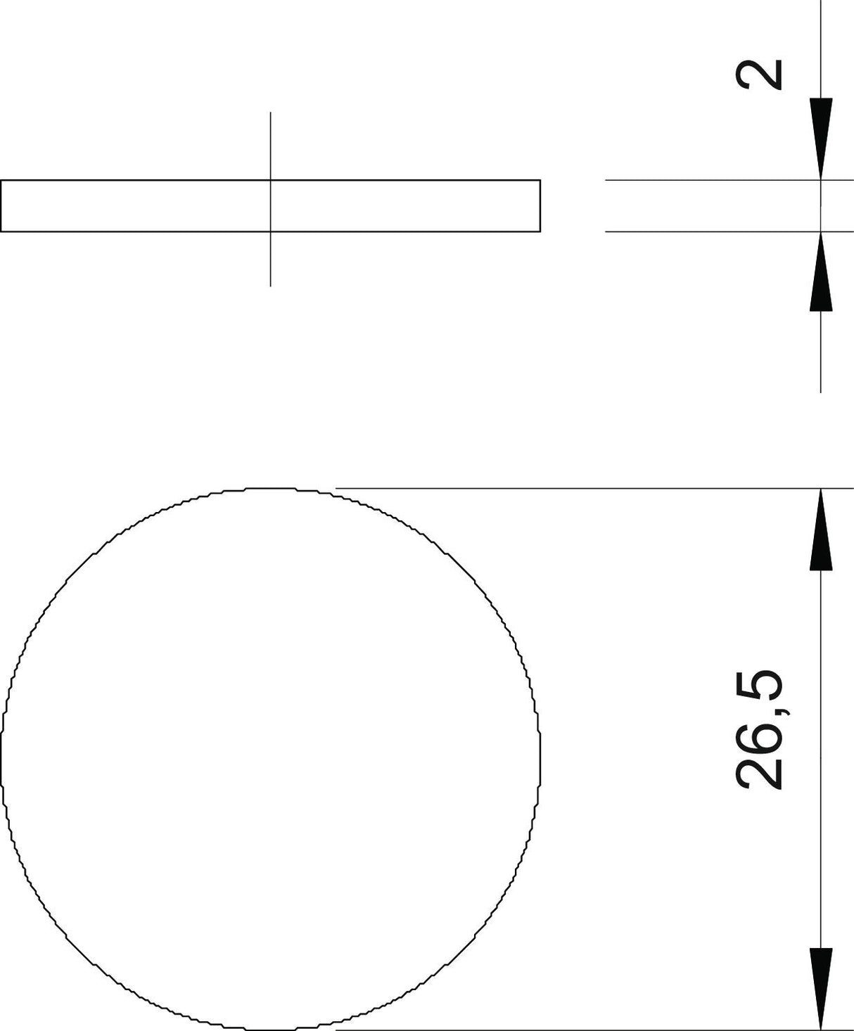 BETTERMANN Blindscheibe PG21 107 S VTEC PG21