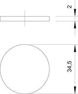 BETTERMANN Blindscheibe PG29 107 S VTEC PG29
