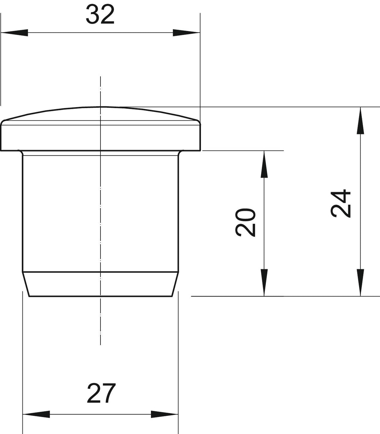 BETTERMANN Verschlussstopfen M40 PA lgr 107VS VM 27 PA unbeh