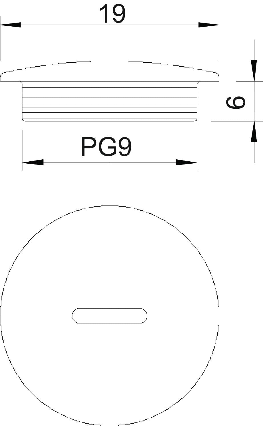 BETTERMANN Verschlussschraube PG9 PS lgr 108 PG 9 unbeh hfr schlagf