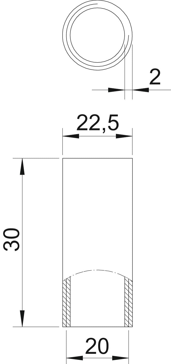 BETTERMANN Stahl-Gewindemuffe Metall hfr SVM20W DN 22,5mm f/vz