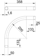 BETTERMANN Stahl-Gewindebogen 50mm f/vz SBNM50 FT Muffe hfr