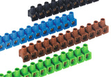 BETTERMANN Verbindungsklemme 1-2,5qmm PA 70 VDE 16A 12p Direktmont 13mm mehrf