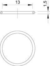 BETTERMANN Dichtring Kst PG9 1,5mm 171 PG 9