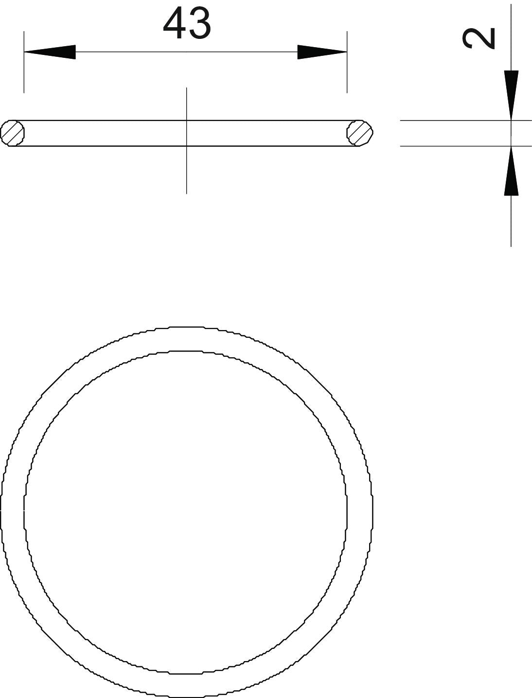 BETTERMANN Dichtring Kst PG36 2mm 171 PG36