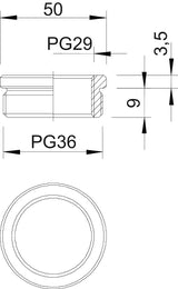 BETTERMANN Reduzierring Ms PG36/PG29 167 R MS PG36-29 vernick