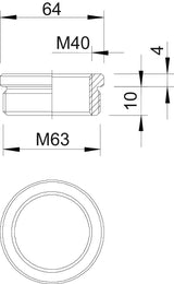 BETTERMANN Reduzierring Ms M63/M40 167 R MS M63-40 vernick