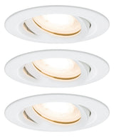 PAULMANN LED-Einbaustrahler 3x7W Konv ws Nova 928.98 dim 3LEDs 2700K ws 460lm ws