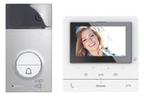 LEGRAND Video-Türsprechset Bus 1xTeiln Flex'ONE Bticino 364922 alu ws