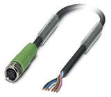 PHOENIX Sensor-Aktorkabel 6p 10m M8 ger SAC-6P-10,0-PUR/M 8FS Female fr.Ende