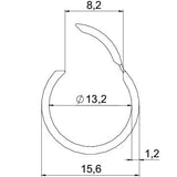 BETTERMANN Panzerrohr Kst PVC 16mm ws Quick-Pipe 2953 M16 RW starr