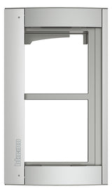 LEGRAND Rahmen-Türstation 2f UP gr Alu Bticino 350221 138x235x15mm