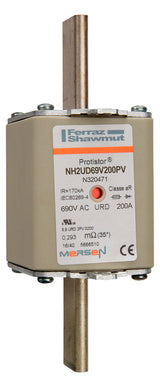 MERSEN NH-Sicherungseinsatz 200A NH2 aR NH2UD69V200PV 690VAC Kombik