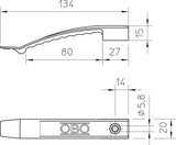 BETTERMANN Sammelhalterung Kst hfr 2032 SD SP 8xNYM3x1.5 m.Dübel