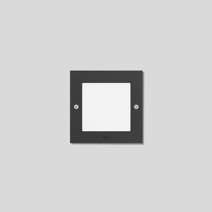 BEGA LED-Orientierungsleuchte 2,3W 4000K 22202K4 43lm graphit Konv IP65 Scheibe