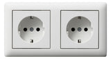 GIRA Steckdose 2f rws mt UP IP20 Standard 55 479304