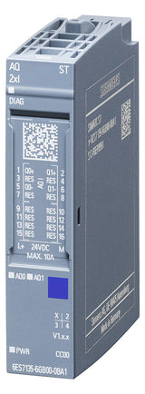 SIEMENS Analoges I/O-Modul DC 19,2-28,8V 6ES7135-6GB00-0BA1 Ausg.Strom Federzug