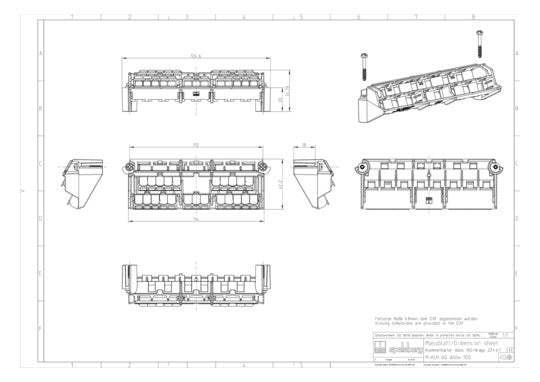 SPELSBERG Haltevorrichtung Ersatzteil Abox 100 KH 221 6²