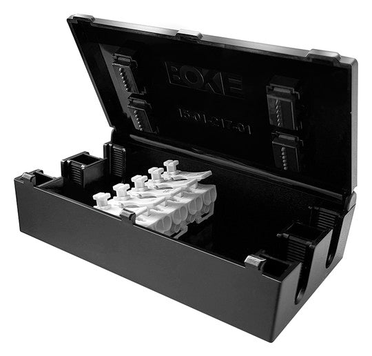 ESYLUX Anschlussdose sw 5x2,5qmm 103mm JUNCTION BOX 5-POLE BK