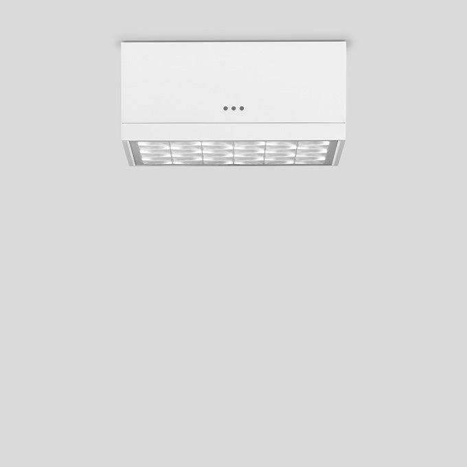 BEGA LED-Anbaustrahler 69W Konv DALI ws 24066WK3 1LED 3000K ws 5554lm ws mt Alu