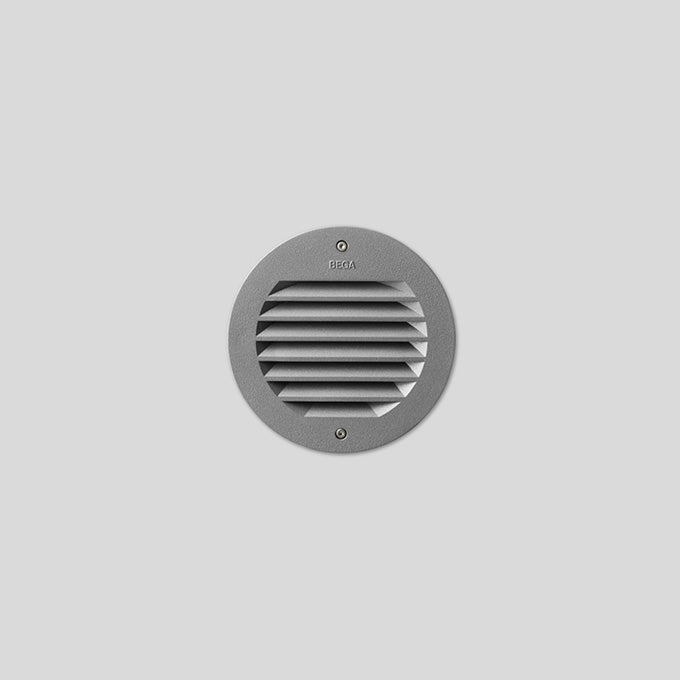 BEGA LED-Orientierungsleuchte 2,9W 10lm 24101A 3000-4000K si Konv IP65 Lamelle