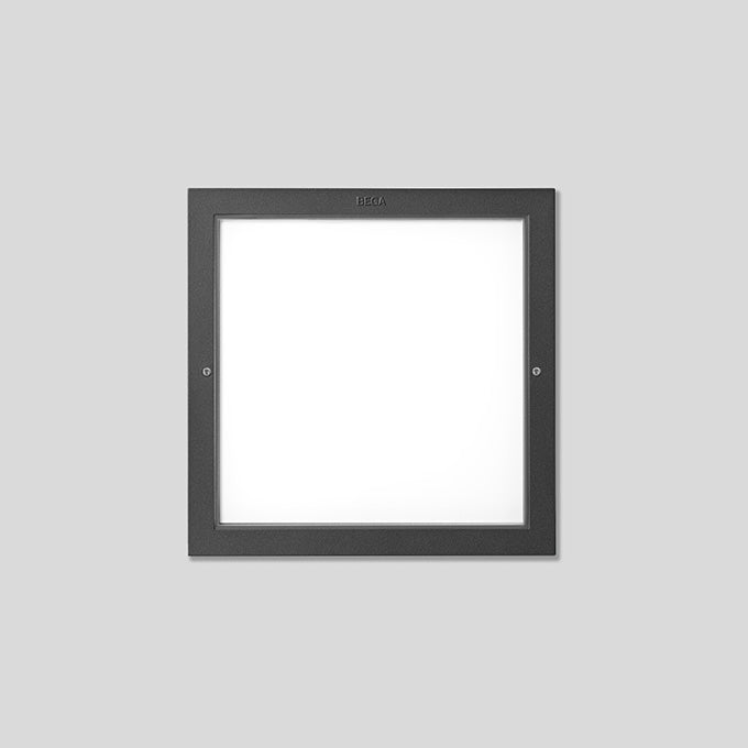 BEGA LED-Orientierungsleuchte 14W 1258lm 24216 3000-4000K graphit Konv IP65