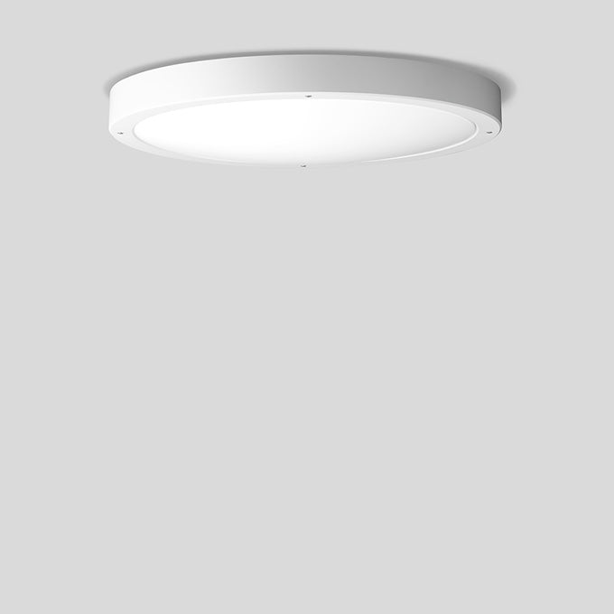 BEGA LED-Anbauleuchte 52,6W 3000K 6519lm 24230WK3 ws Konv DALI