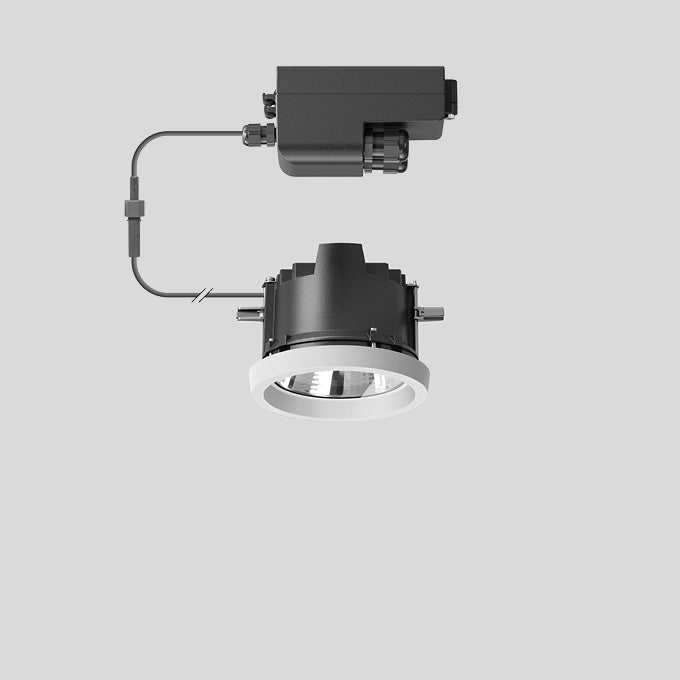 BEGA LED-Deckeneinbauleuchte 7,1W 4000K 24250WK4 807lm ws Konv DALI