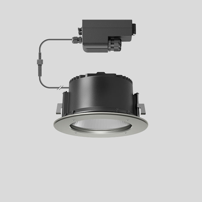 BEGA LED-Deckeneinbauleuchte 19,4W 3000K 24280K3 2445lm edst Konv DALI