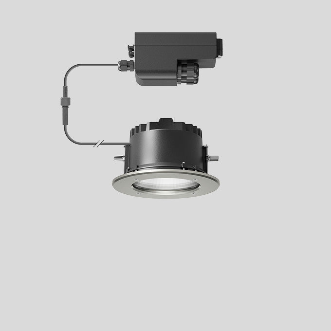 BEGA LED-Deckeneinbauleuchte 9,5W 4000K 24284K4 1188lm edst Konv DALI