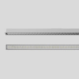 BEGA LED-Rasterleuchte 54,4W 3000K si 24302AK3 4791lm Konv DALI