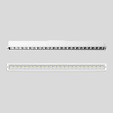 BEGA LED-Rasterleuchte 35,6W 3000K ws 24304K3 4383lm Konv DALI