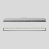 BEGA LED-Rasterleuchte 35,6W 3000K si 24307AK3 4024lm Konv DALI