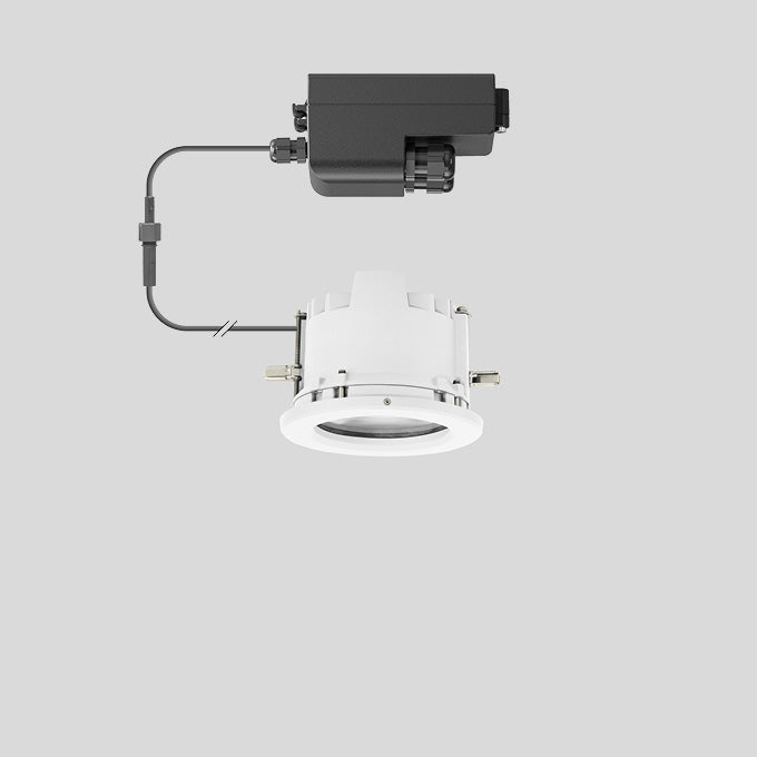 BEGA LED-Einbaustrahler 14W Konv DALI ws 24382WK4 1LED 4000K ws 1497lm ws mt Alu