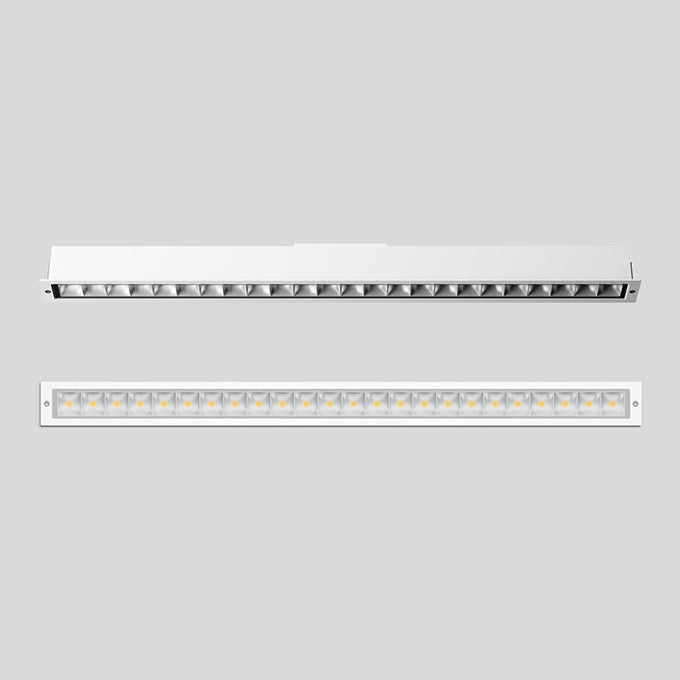 BEGA LED-Deckeneinbauleuchte 35,6W 4000K 24459K4 4179lm ws Konv DALI