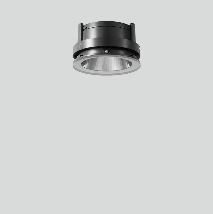 BEGA LED-Einbaustrahler 19W Konv DALI ws 24482K4 1LED graphit 4000K 2313lm mt