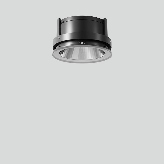 BEGA LED-Einbaustrahler 28W Konv DALI ws 24487K4 1LED graphit 4000K 2633lm mt
