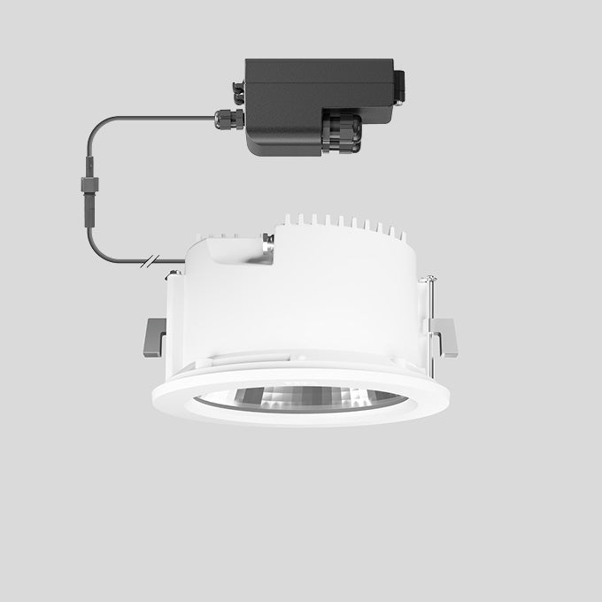 BEGA LED-Einbaustrahler 19,4W Konv DALI 24563WK4 1LED ws 4000K ws 2517lm ws mt