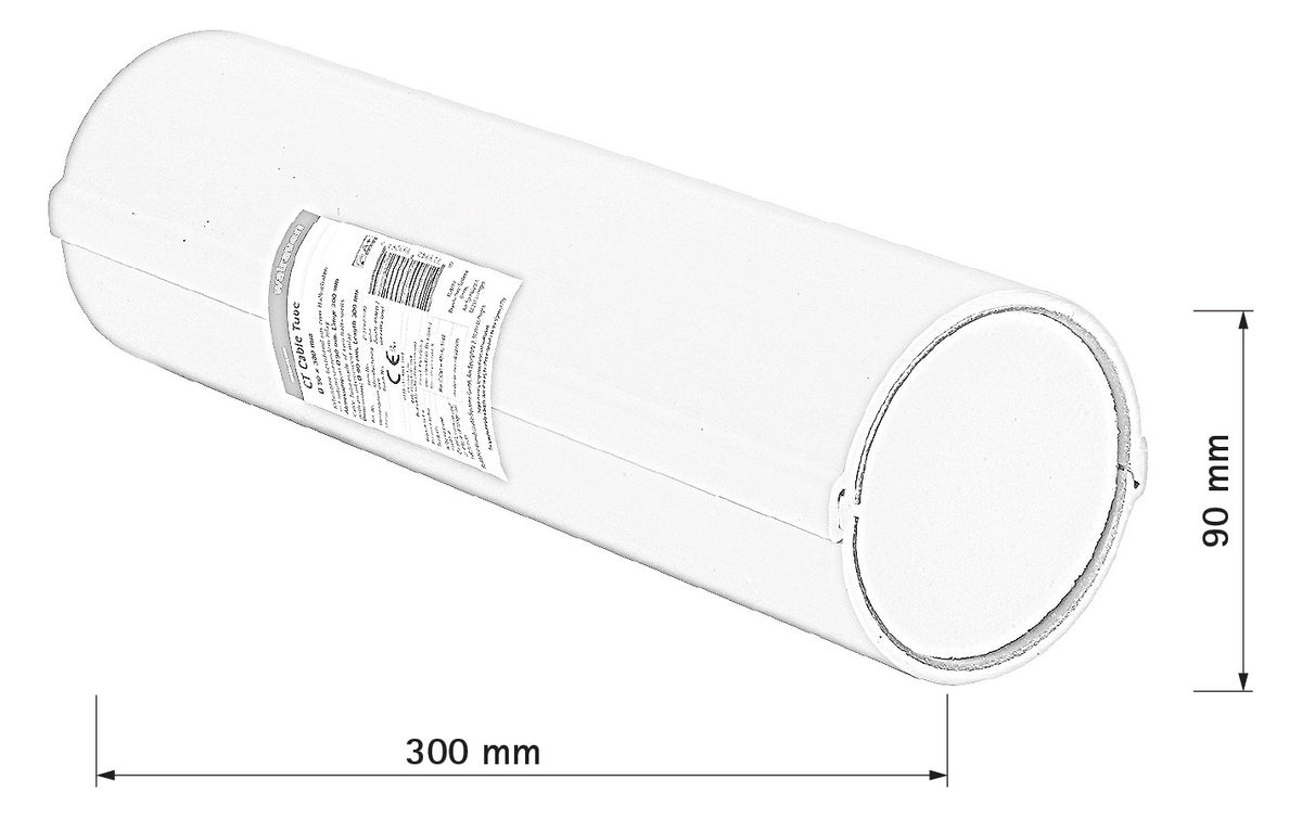 Walraven Brandschutzröhre Pacifyre Cable Tube Grau 300x90 | 2137930090
