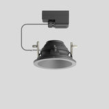 BEGA LED-Einbaustrahler 14W Konv DALI mt 24607 1LED graphit 4000K RGBW 736lm Alu