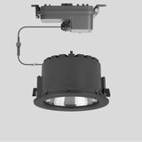 BEGA LED-Einbaustrahler 65W Konv DALI ws 24664K4 1LED graphit 4000K 7498lm mt