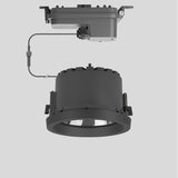 BEGA LED-Einbaustrahler 65W Konv DALI ws 24666K3 1LED graphit 3000K 7911lm mt
