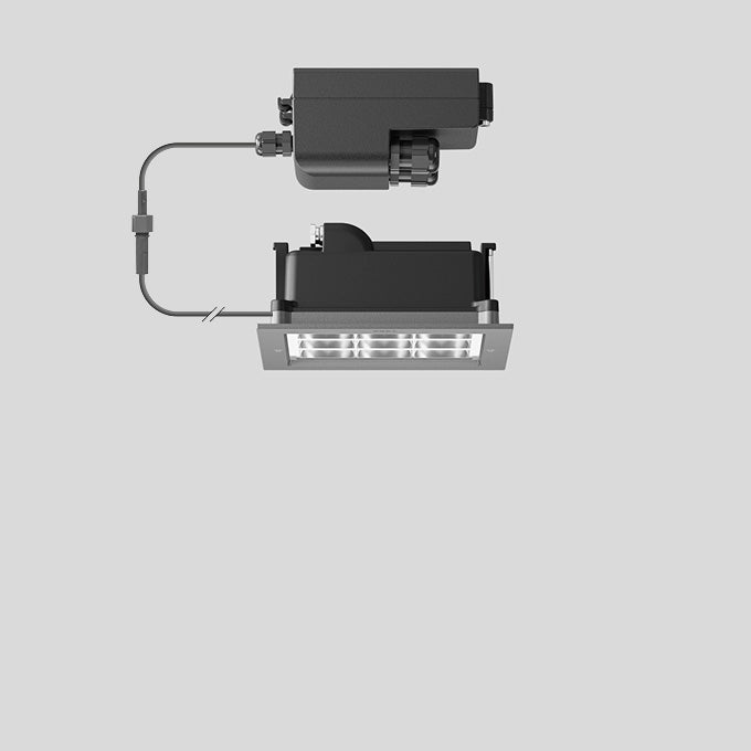 BEGA LED-Einbaustrahler 20,2W Konv DALI 24688AK3 1LED si 3000K ws 1896lm si mt