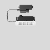 BEGA LED-Einbaustrahler 35,6W Konv DALI 24689K4 1LED ws 4000K ws 2910lm ws mt