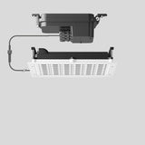 BEGA LED-Einbaustrahler 60W Konv DALI ws 24690K3 1LED 3000K ws 6591lm ws mt Alu