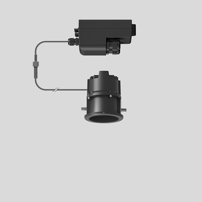 BEGA LED-Einbaustrahler 11,8W Konv DALI 24720K3 1LED graphit 3000K ws 854lm mt