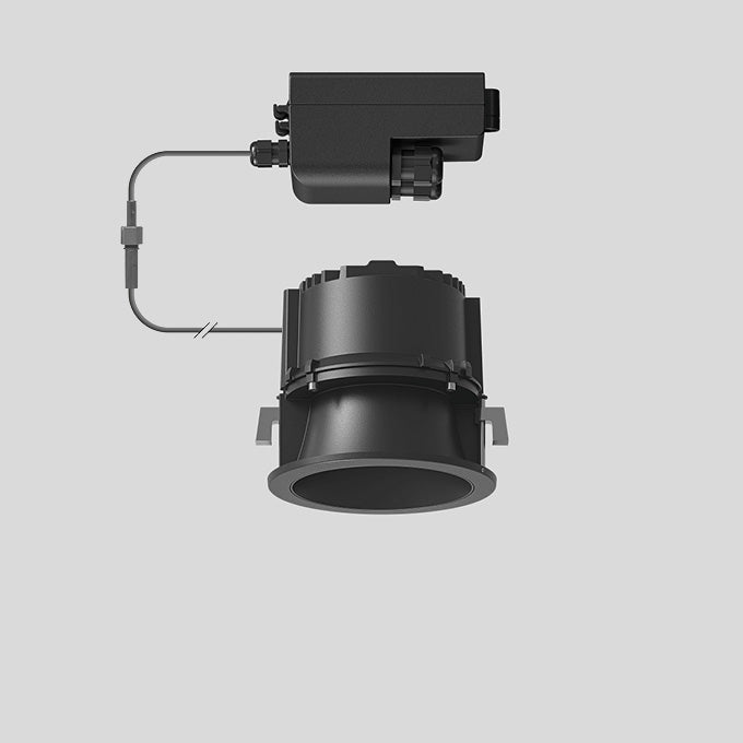 BEGA LED-Einbaustrahler 21,5W Konv DALI 24722K3 1LED graphit 3000K ws 1922lm mt